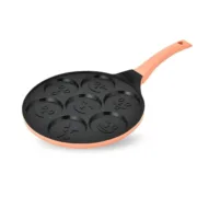 Frigideira Feel Maestro MR-1222-B SMILE Preto Laranja Alumínio Ø 26 cm Cozinha | Gourmet - nacloset