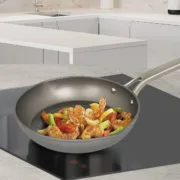 Frigideira Feel Maestro MR-1202-28 Preto Metal Alumínio Ø 28 cm Cozinha | Gourmet - nacloset 2