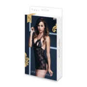 Lingerie Preta Babydoll Tamanho Único Baci Lingerie BW3103 Babydolls e bodies - nacloset