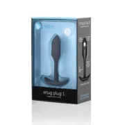 Plug Snug 1 Preto B-Vibe 96724 Consoladores - nacloset