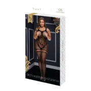 Bodysuit de Renda Jaquard Lace Suspender Tamanho Rainha Baci Lingerie 00186 (Queen) Babydolls e bodies - nacloset
