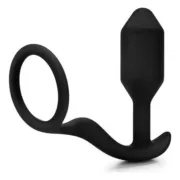 Plug Anal Snug & Tug B-Vibe Preto Consoladores - nacloset 2