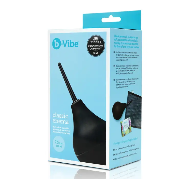 Enema Classic B-Vibe Classic (4 pcs) Brinquedos e Jogos Eróticos - nacloset 2