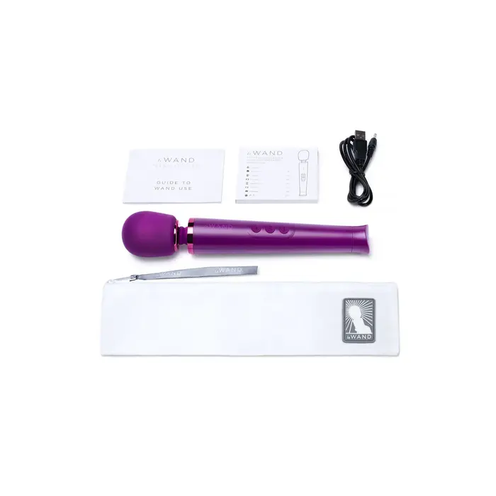 Vibrador Le Wand Petite Cherry Roxo Violeta Massagem Erótica - nacloset 2
