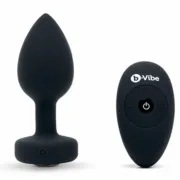 Vibrador B-Vibe Jewel Preto M/L Sexshop - nacloset