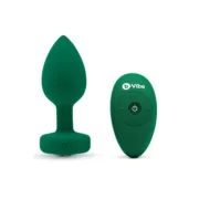 Plug Anal B-Vibe Vibrating Jewel Verde M/L Sexshop - nacloset 2