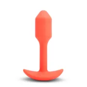 Plug Anal B-Vibe Vibrating Snug Laranja Sexshop - nacloset 2