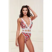 Body Baci Lingerie Floral & Lace S/M Babydolls e bodies - nacloset 2