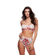 Conjunto de Lingerie Baci Lingerie 838-SEG-3 S/M Cuequinhas e tangas - nacloset