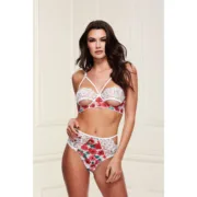 Conjunto de Lingerie Baci Lingerie 838-SEG-3 S/M Cuequinhas e tangas - nacloset 2