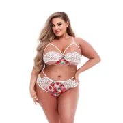 Conjunto de Lingerie Baci Lingerie 838-SEG-3 XL Cuequinhas e tangas - nacloset