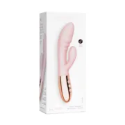 Vibrador Dupla Estimulação Le Wand Blend Rose Gold Ouro Rosa Sexshop - nacloset