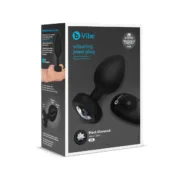 Vibrador B-Vibe Vibrating Jewel Preto XXL Sexshop - nacloset