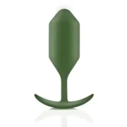 Plug Anal B-Vibe 4 Verde militar Consoladores - nacloset