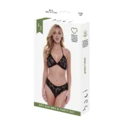 Conjunto de Lingerie Baci Lingerie Bra & Panty Preto (M/L) Cuequinhas e tangas - nacloset