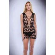 Vestido Baci Lingerie Preto (Tamanho único) Babydolls e bodies - nacloset 2