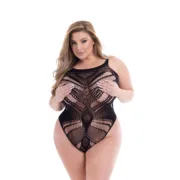 Body Baci Lingerie Preto Queen size Babydolls e bodies - nacloset