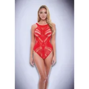 Body Baci Lingerie Vermelho Tamanho único Babydolls e bodies - nacloset 2
