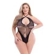 Body Baci Lingerie Preto Queen size Babydolls e bodies - nacloset
