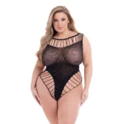 Body Baci Lingerie Preto Queen size Babydolls e bodies - nacloset