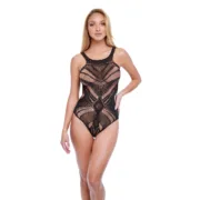 Body Baci Lingerie Preto Tamanho único Babydolls e bodies - nacloset