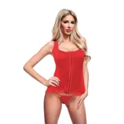 Conjunto de Lingerie Baci Lingerie Vermelho (S) Cuequinhas e tangas - nacloset