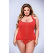 Body Baci Lingerie Vermelho XL/XXL Babydolls e bodies - nacloset 2