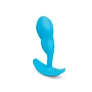 Plug anal com controle remoto B-Vibe Azul Sexshop - nacloset