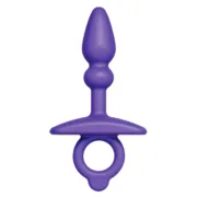 Plug Anal B-Vibe Roxo (7,6 cm) Consoladores - nacloset