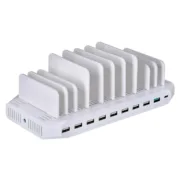 Carregador de Baterias Unitek Y-2190 Branco (1 Unidade) Eletrónica | Telefones e Tablets - nacloset 2