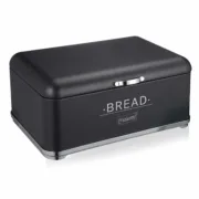 Cesta do Pão Feel Maestro MR-1677-AR-BL Preto Aço inoxidável Caixas de cozinha e caixas de pão - nacloset