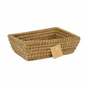 Cesta Multiusos Privilege Korne Castanho vime Retangular 30 x 23 x 9 cm (12 Unidades) A Preço de Revenda - nacloset 2