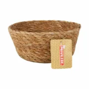 Cesta Multiusos Privilege Castanho 17 x 17 x 7 cm vime Redonda (18 Unidades) A Preço de Revenda - nacloset 2