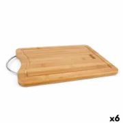 Tábua de corte Quttin Castanho Prateado Bambu 50 x 35 x 1,5 cm (6 Unidades) A Preço de Revenda - nacloset