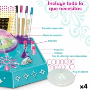 Set de manicure Cra-Z-Art Shimmer ‘n Sparkle 36 x 11 x 27 cm 4 Unidades Infantil Conjuntos de Manicure - nacloset 2