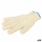 Barbecue glove Aktive 24 Unidades Bege Casa | Jardim - nacloset