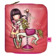 Carteira Gorjuss Carousel Salmão 10 x 12 x 3 cm Acessórios de Moda - nacloset