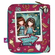 Carteira Gorjuss Fireworks Grená 10 x 12 x 3 cm Acessórios de Moda - nacloset 2