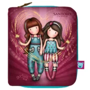 Carteira Gorjuss Fireworks Grená 10 x 12 x 3 cm Acessórios de Moda - nacloset