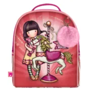 Mochila Escolar Gorjuss Carousel Salmão 20 x 22 x 10 cm Jogos | Disfarces - nacloset