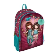 Mochila Escolar Gorjuss Fireworks Grená (31.5 x 40 x 22.5 cm) Jogos | Disfarces - nacloset