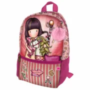 Mochila Escolar Gorjuss Carousel Salmão 26 x 34 x 11.4 cm Jogos | Disfarces - nacloset