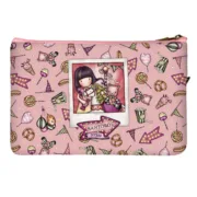 Bolsa Escolar Gorjuss Carousel Salmão (23.4 x 15.5 x 1.5 cm) Estojos - nacloset 2