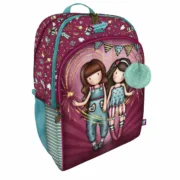 Mochila Escolar Gorjuss Fireworks Grená 34.5 x 43.5 x 22 cm Jogos | Disfarces - nacloset