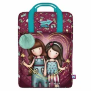 Mochila Escolar Gorjuss Fireworks Grená 25 x 36 x 10 cm Jogos | Disfarces - nacloset