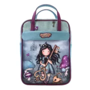 Mochila Gorjuss Curiosity Cinzento Verde (27 x 10 x 37 cm) Jogos | Disfarces - nacloset
