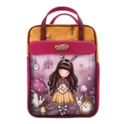 Mochila Gorjuss Just one second Salmão (27 x 10 x 37 cm) Jogos | Disfarces - nacloset