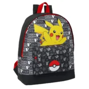 Mochila Escolar Pokémon Multicolor 32 x 40 x 12 cm Jogos | Disfarces - nacloset