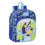 Mochila Escolar Bluey Azul Marinho 28 x 34 x 10 cm Jogos | Disfarces - nacloset