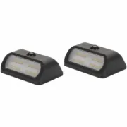 Luz de Parede Smart Garden Sentinel Luz solar Preto 50 lm (2 Unidades) A Preço de Revenda - nacloset